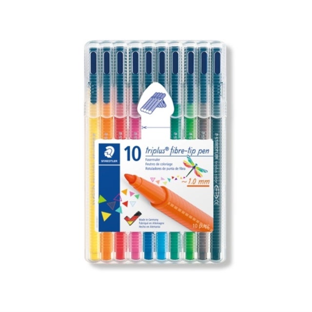 Fineliner Staedtler Triplus ass (10)