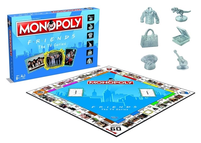 Spill Monopoly Friends Engelsk