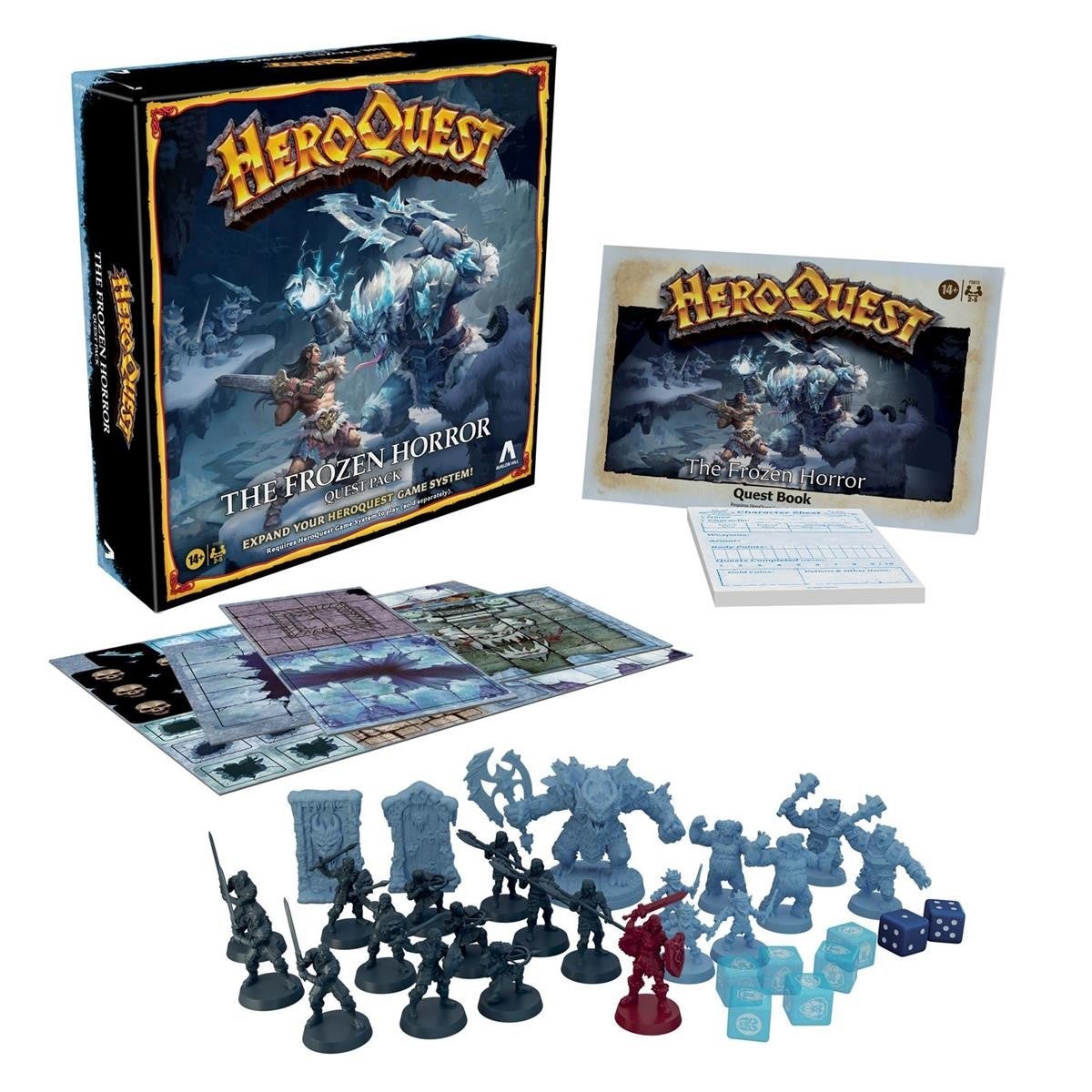 Spill Heroquest expansion frozen horror eng