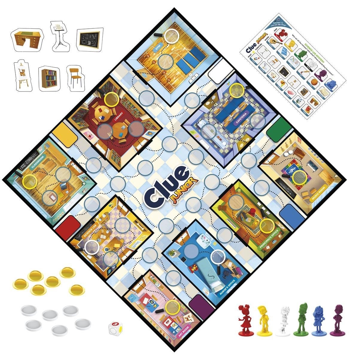 Spill Cluedo Junior 2 Games In 1