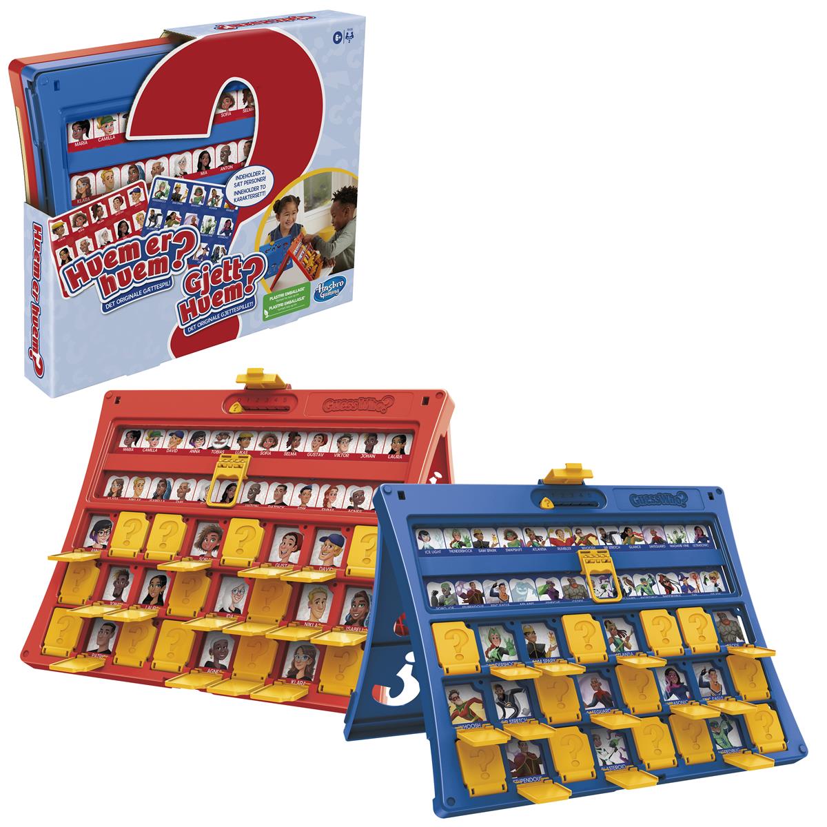 Spill Gjett hvem (DK/NO)