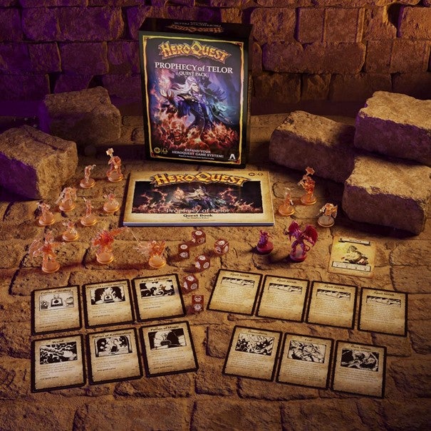 Spill Heroquest Prophecy Telor Quest Eng