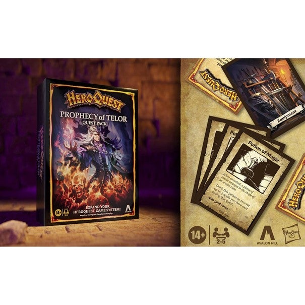 Spill Heroquest Prophecy Telor Quest Eng