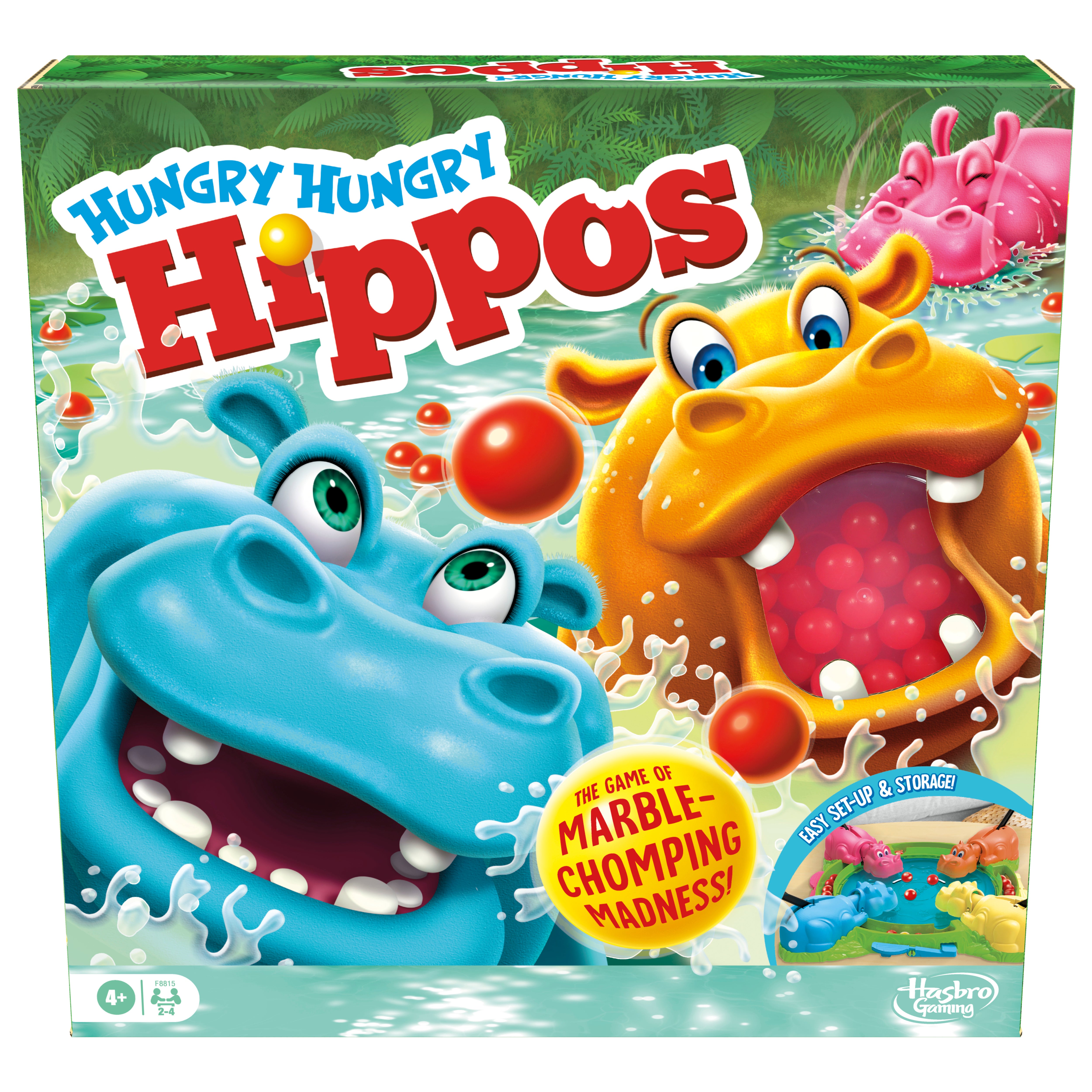 Spill Hungry Hungry Hippos