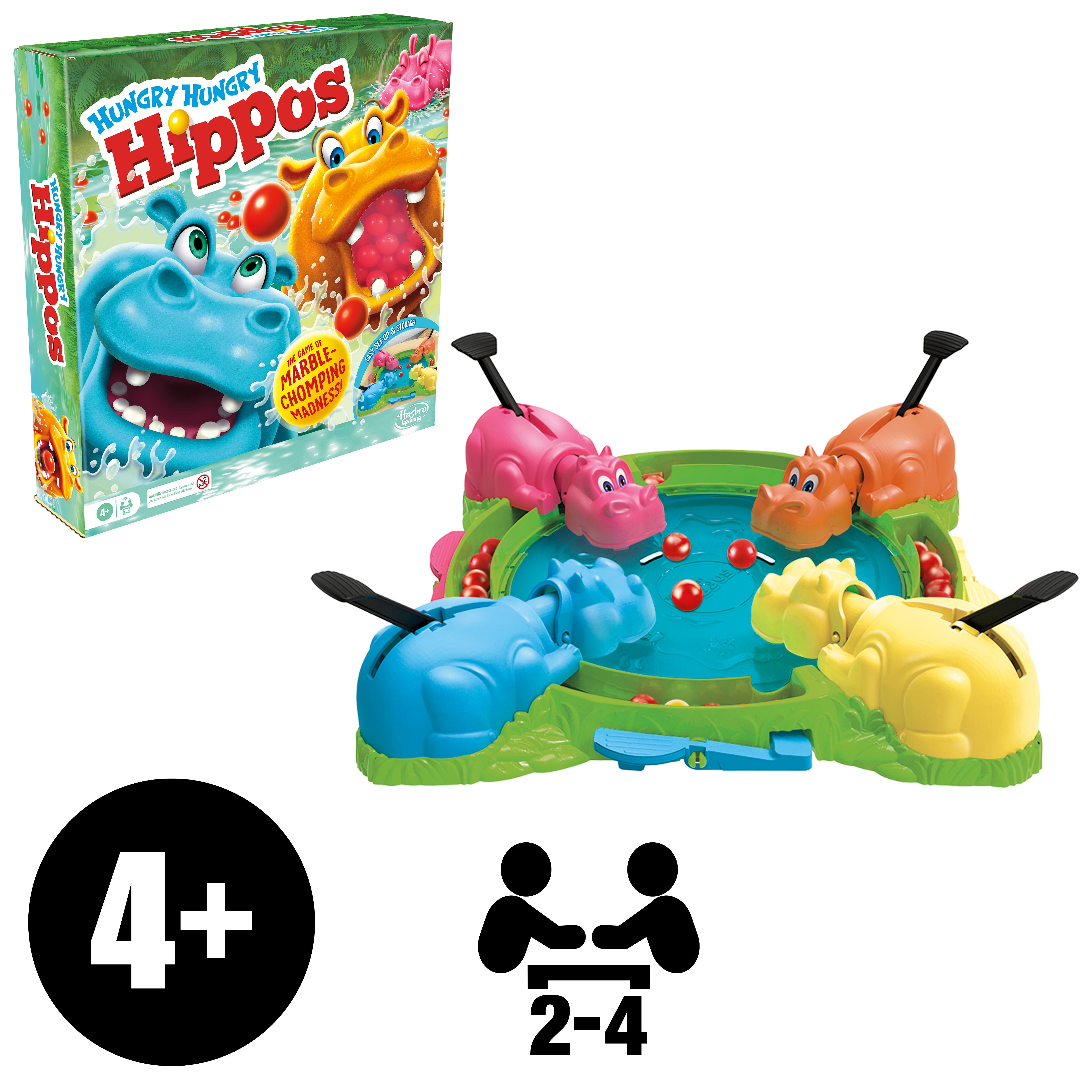 Spill Hungry Hungry Hippos
