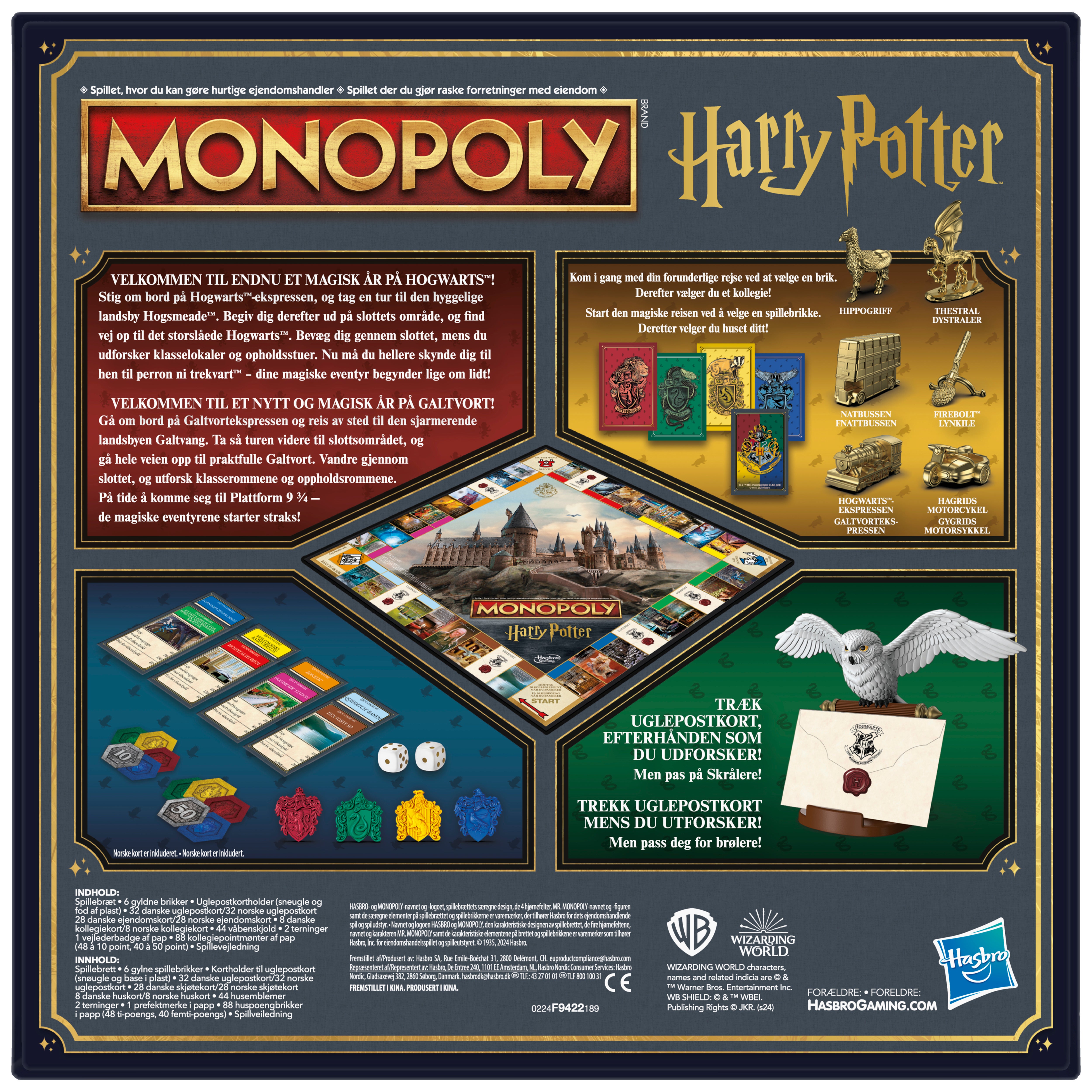 Spill Monopoly Harry Potter