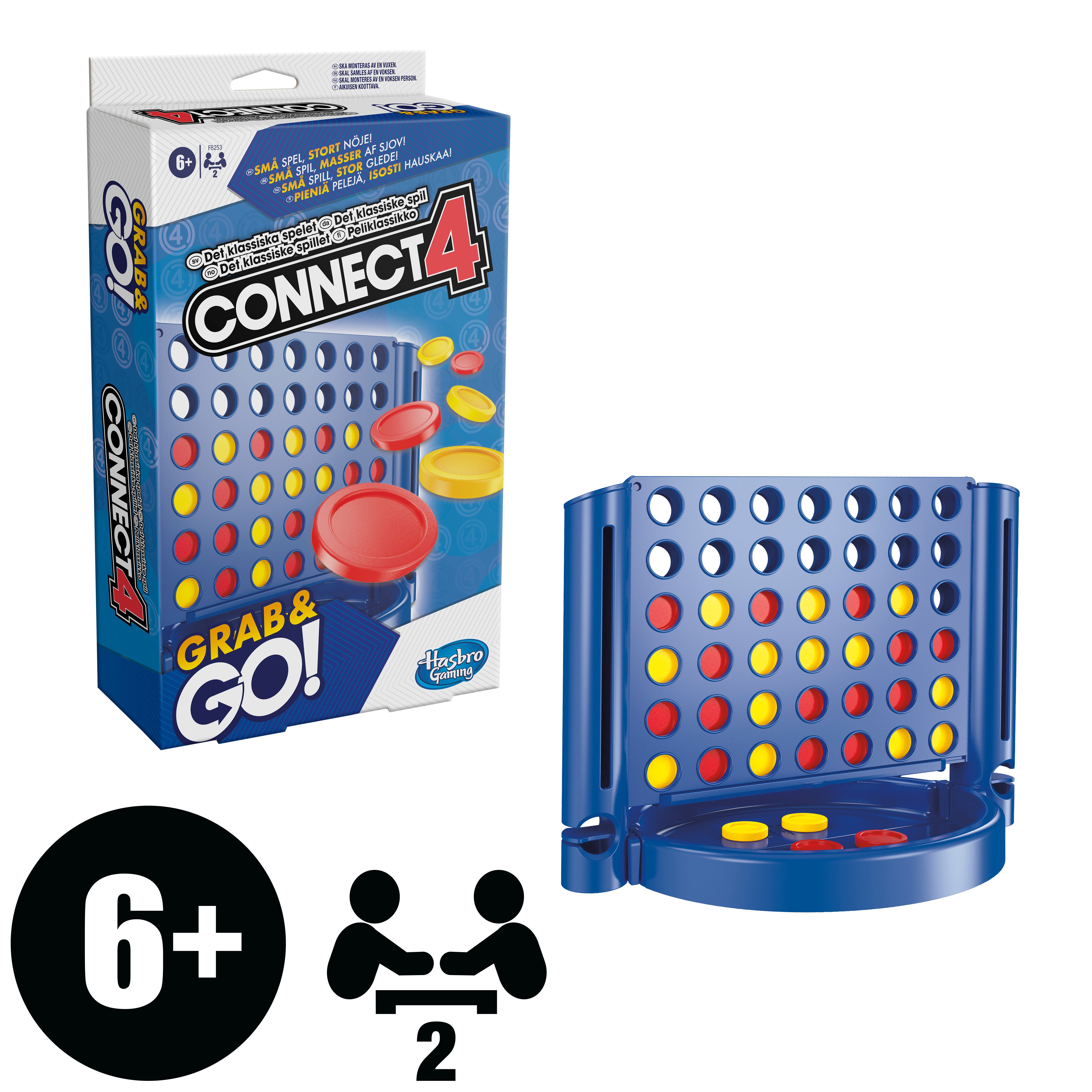 Spill Grab & Go Connect 4
