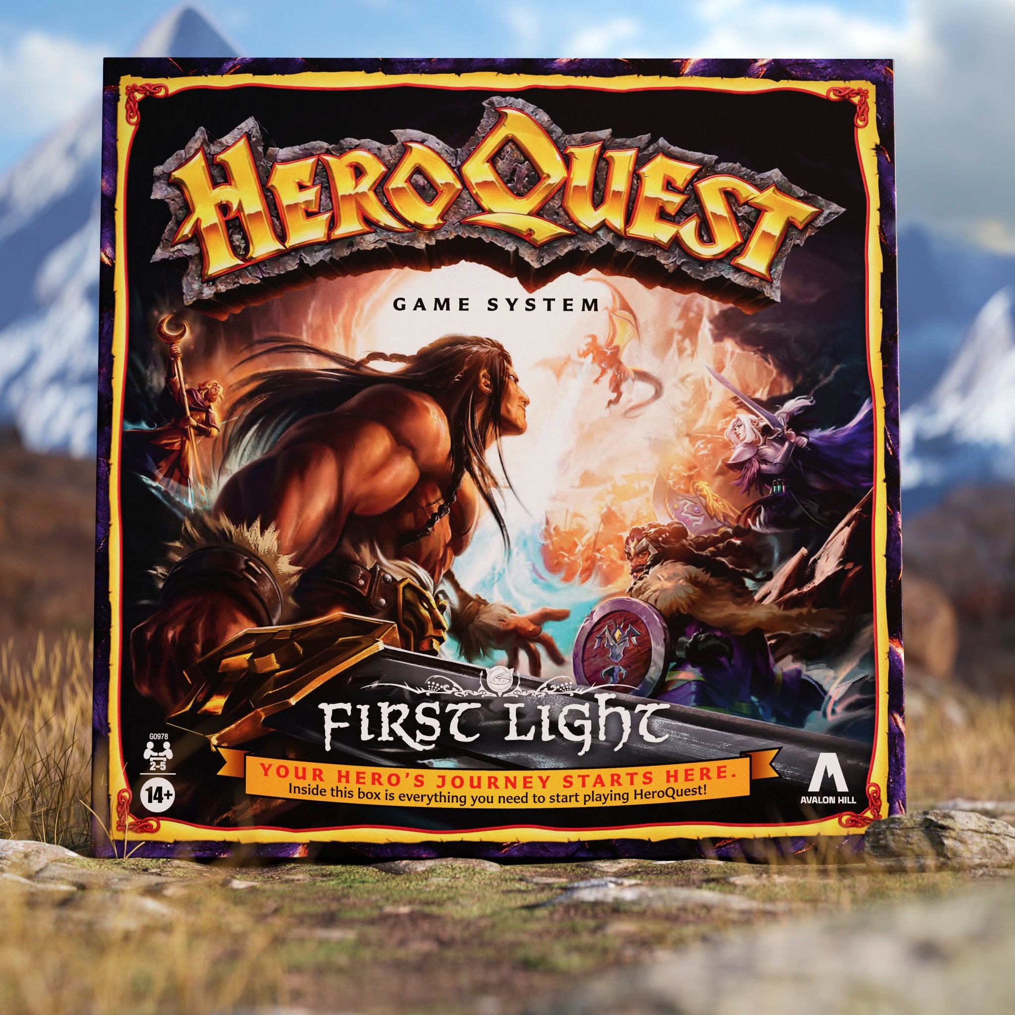 Spill Heroquest First Light Eng
