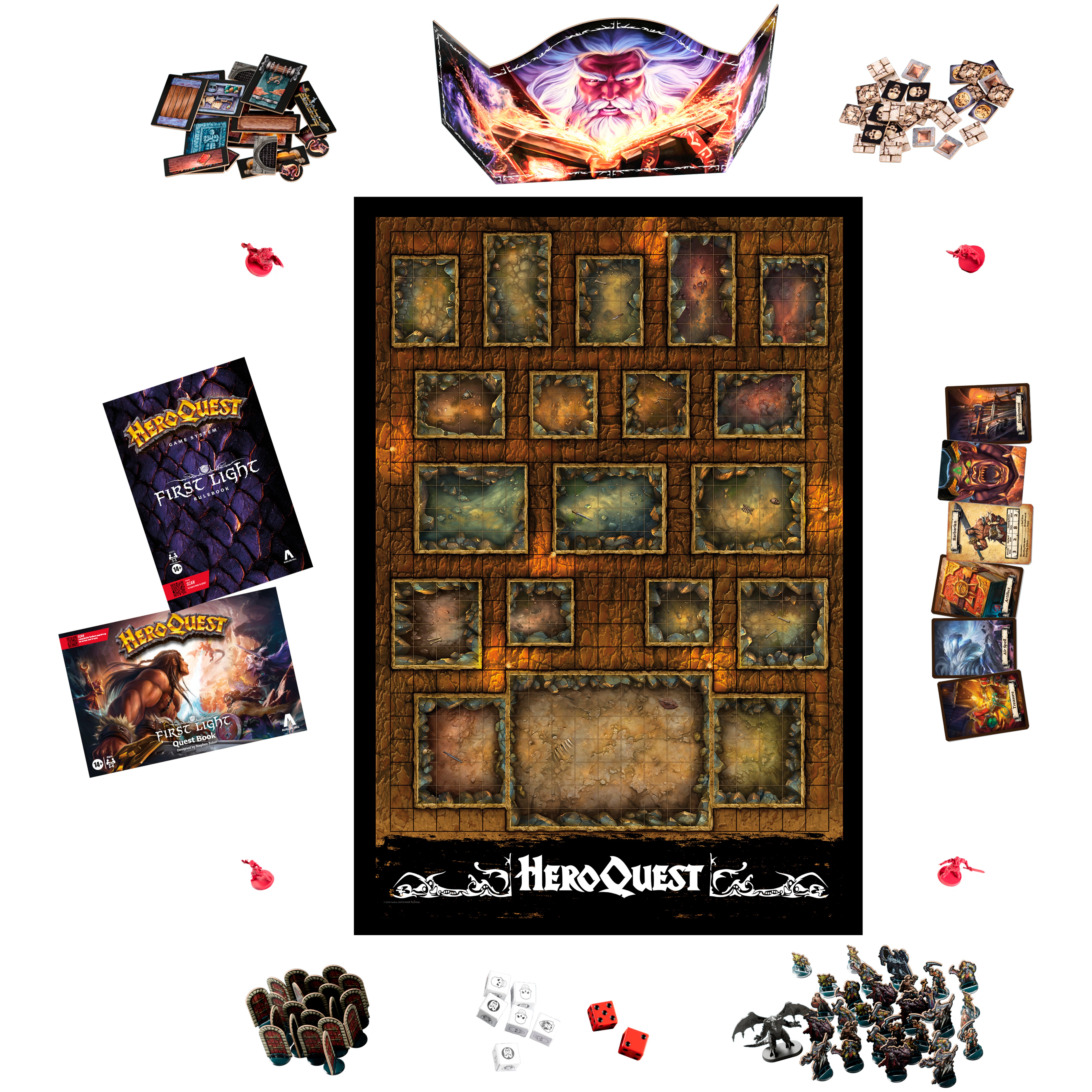 Spill Heroquest First Light Eng