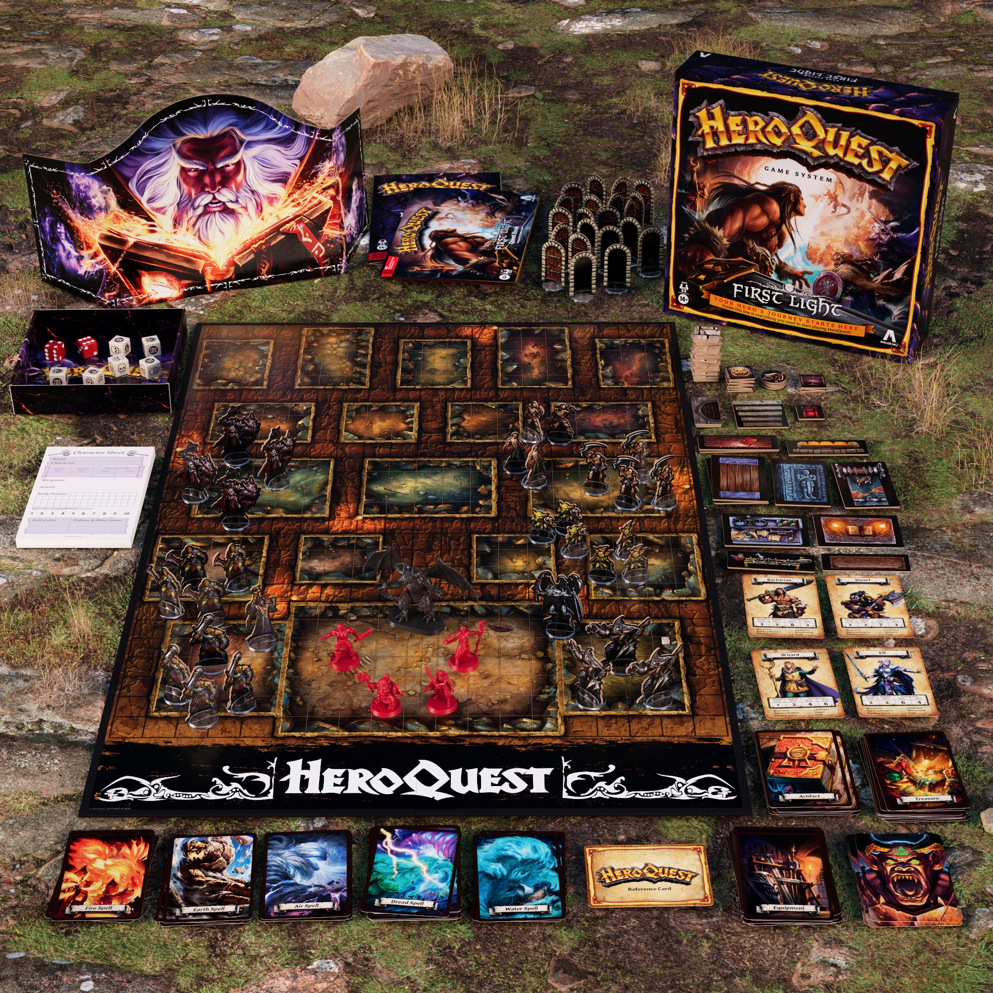 Spill Heroquest First Light Eng