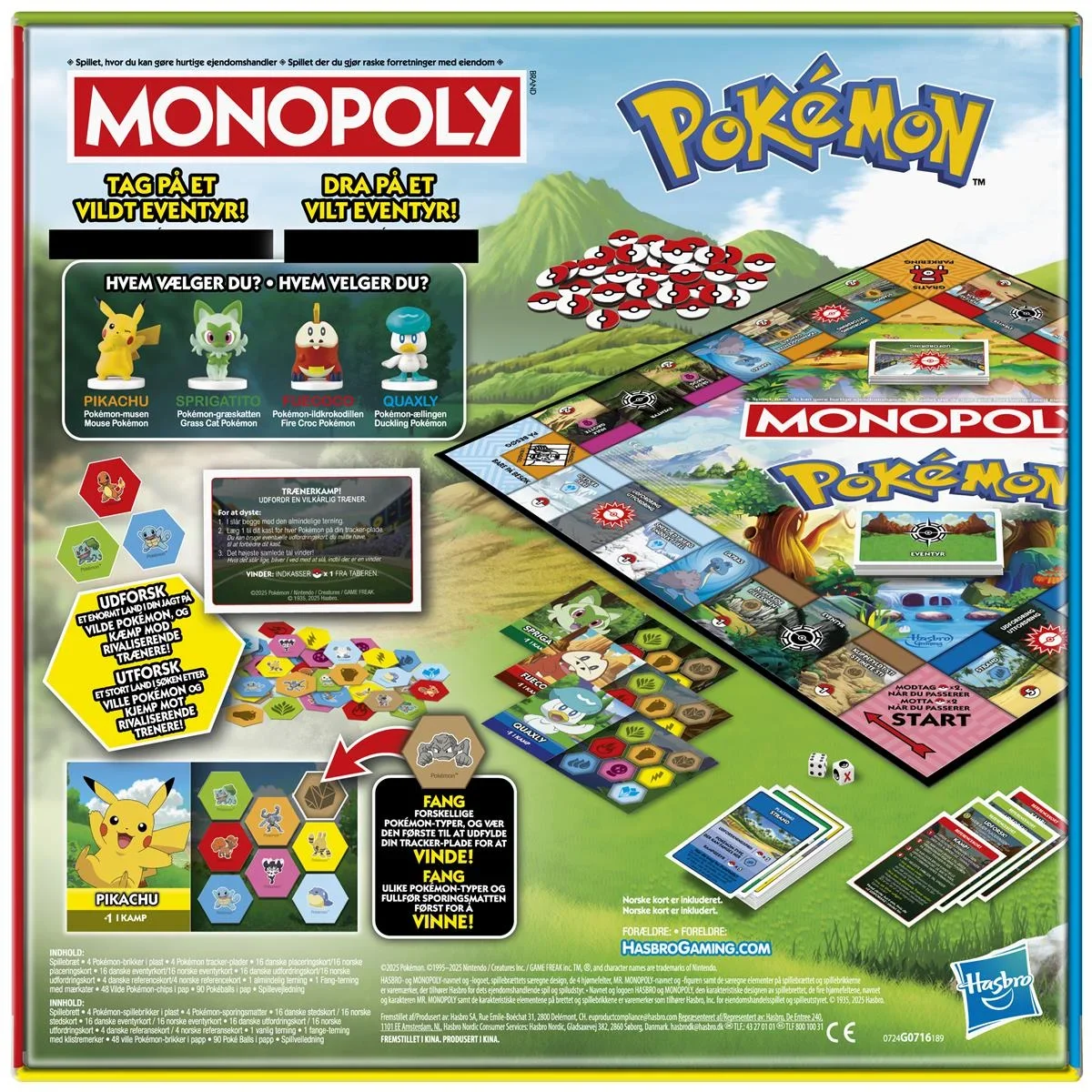 Spill Monopoly Pokemon