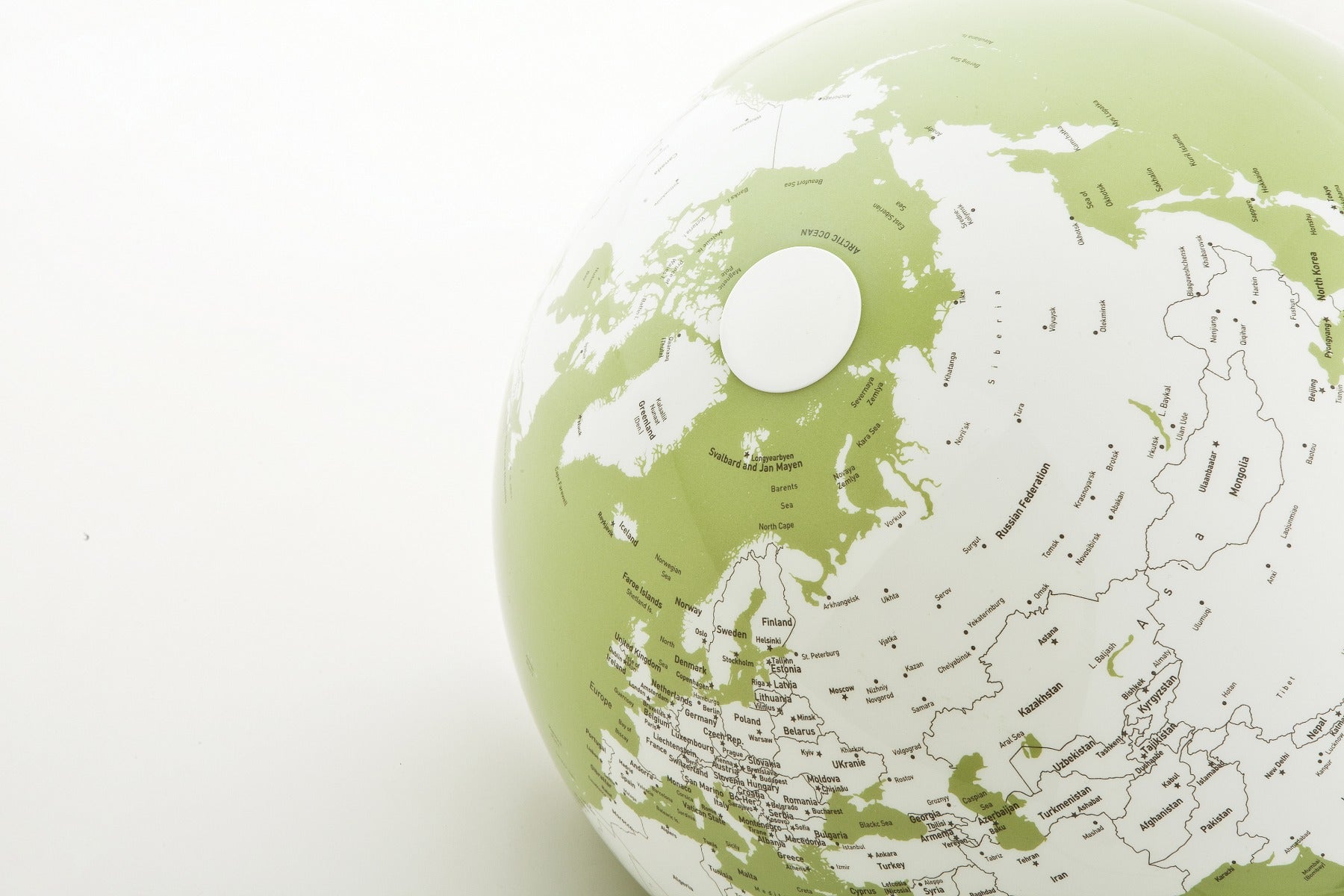 Globus 30cm Light & Colour Pistachio Eng LED-lys