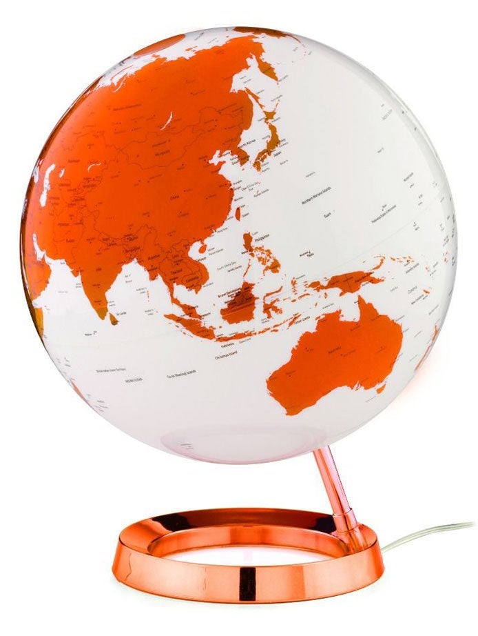 Globus 30cm Light & Colour Hot Tangerine Eng LED-l