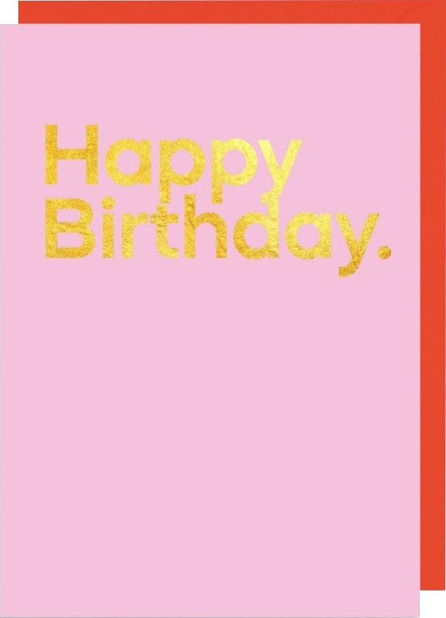 Kort Say It With Songs Happy Bday Pink