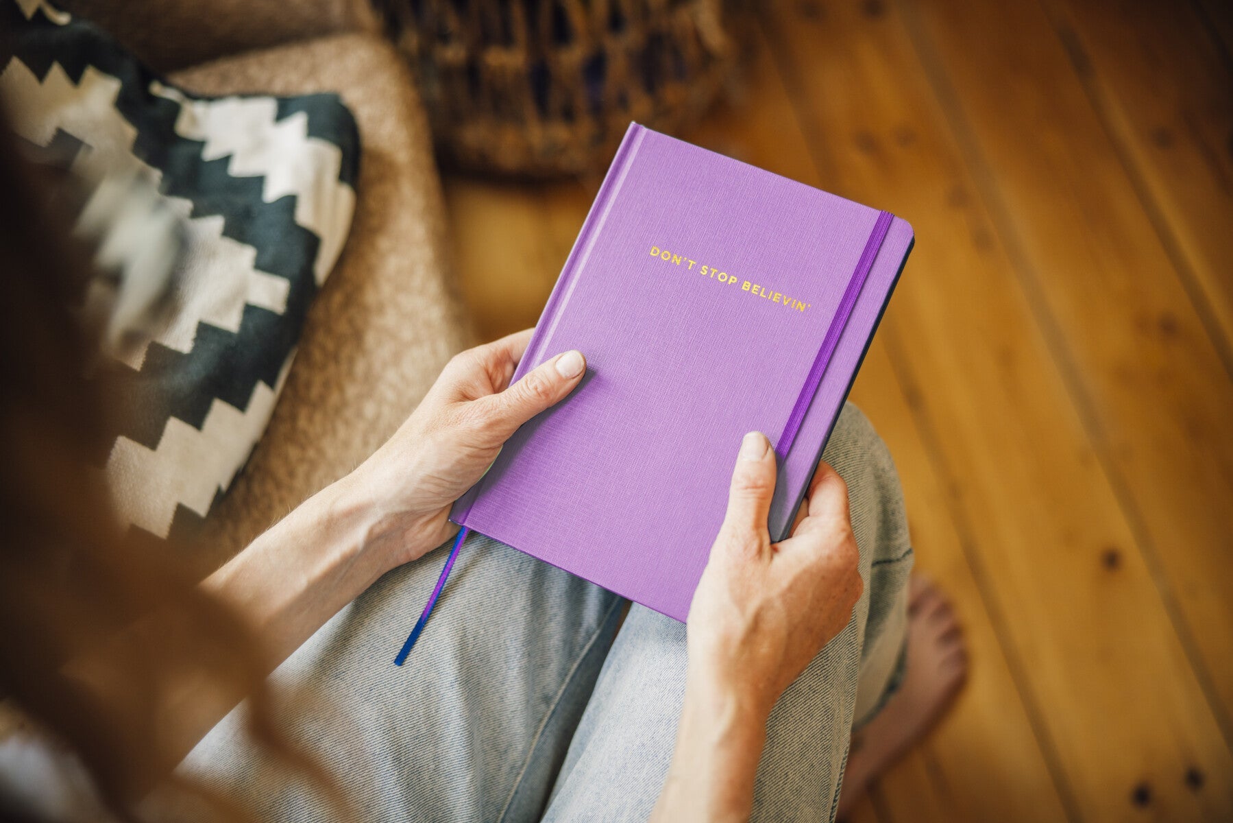 Notatbok Song A Day Don't stop believin'