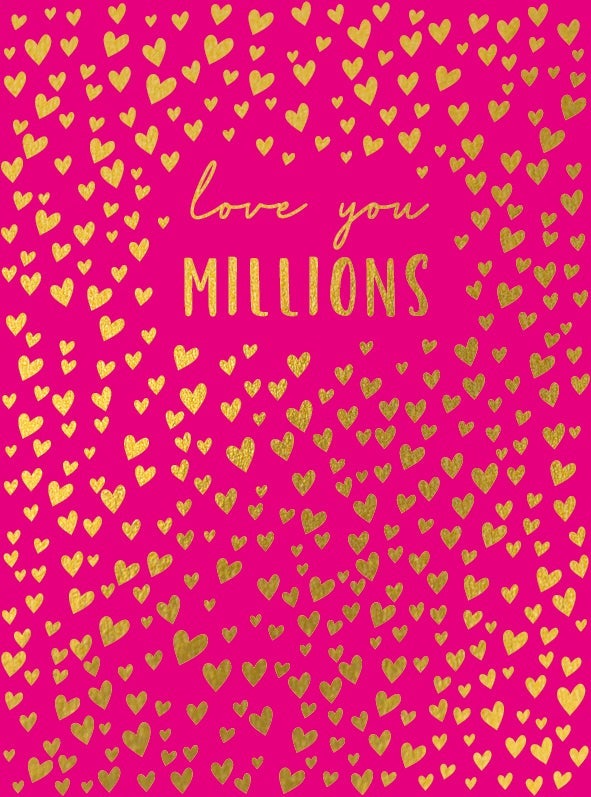 Kort Sara Miller Love You Millions