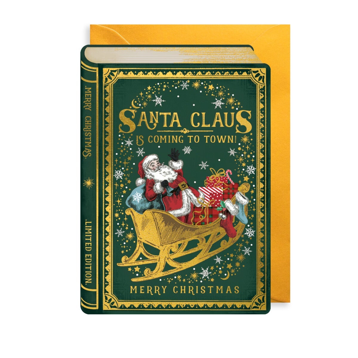 Julekort Storybook Santa Claus