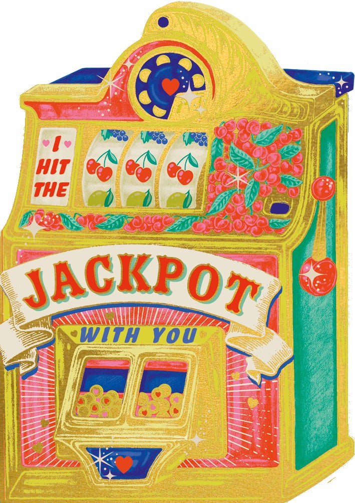 Kort Jackpot Valentines