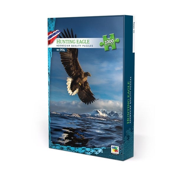 Puslespill 1000 Norge Hunting Eagle