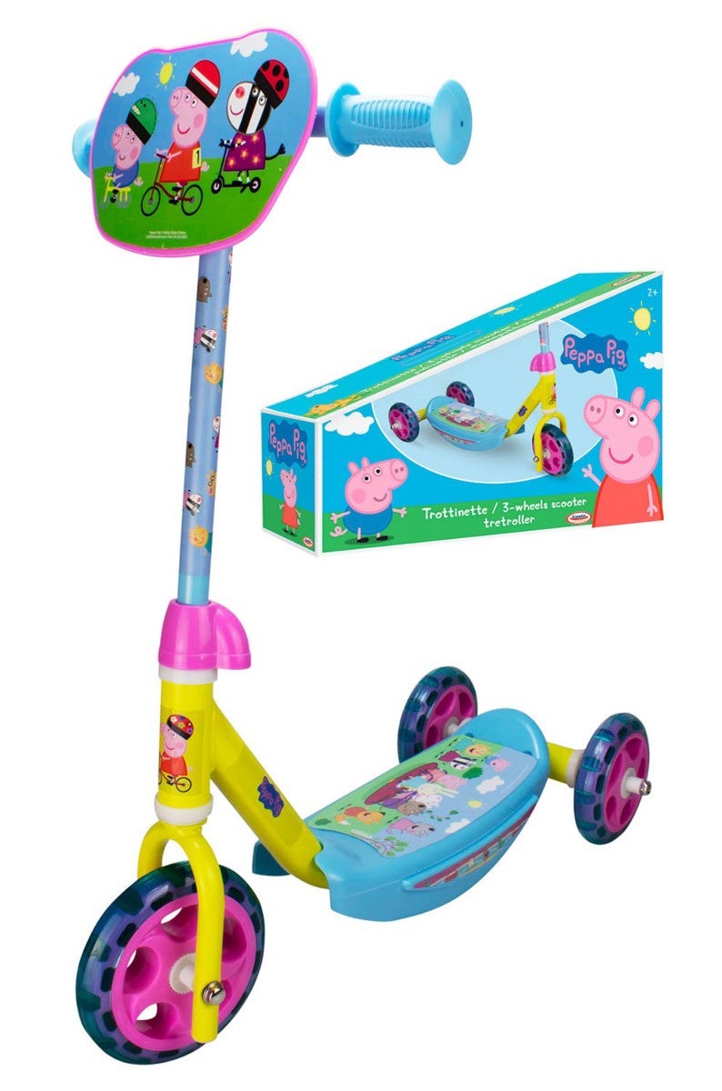 Sparkesykkel 3 hjul Peppa Gris
