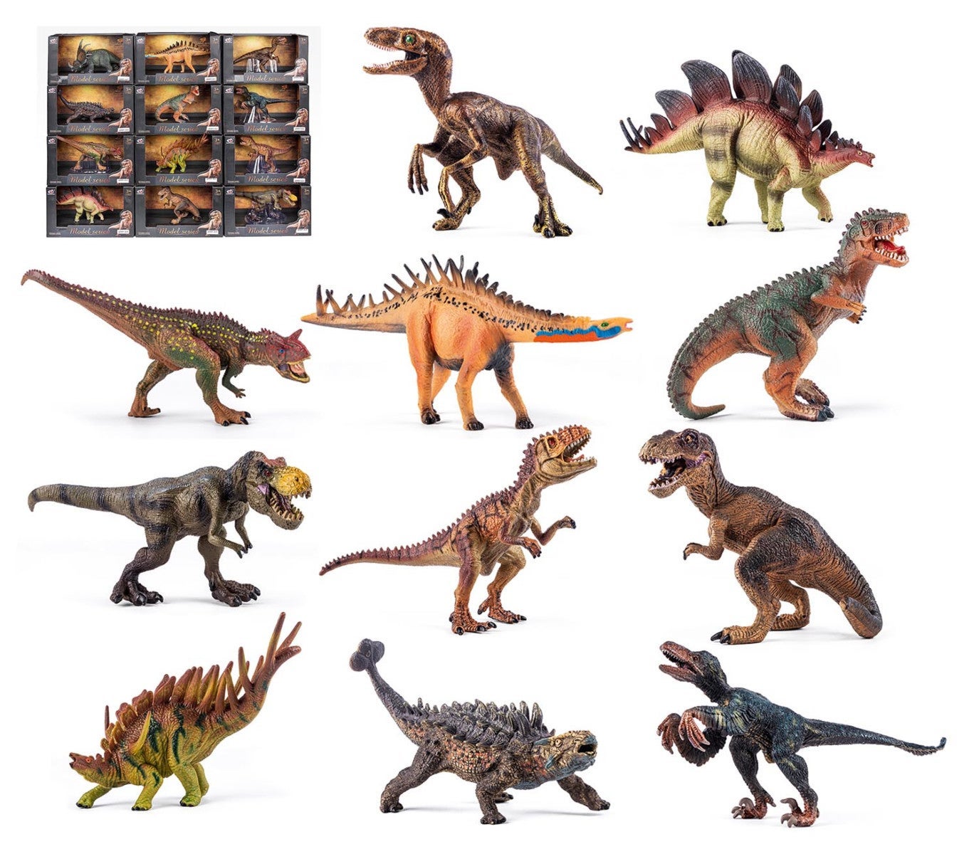 Dino i åpen boks 12 ass