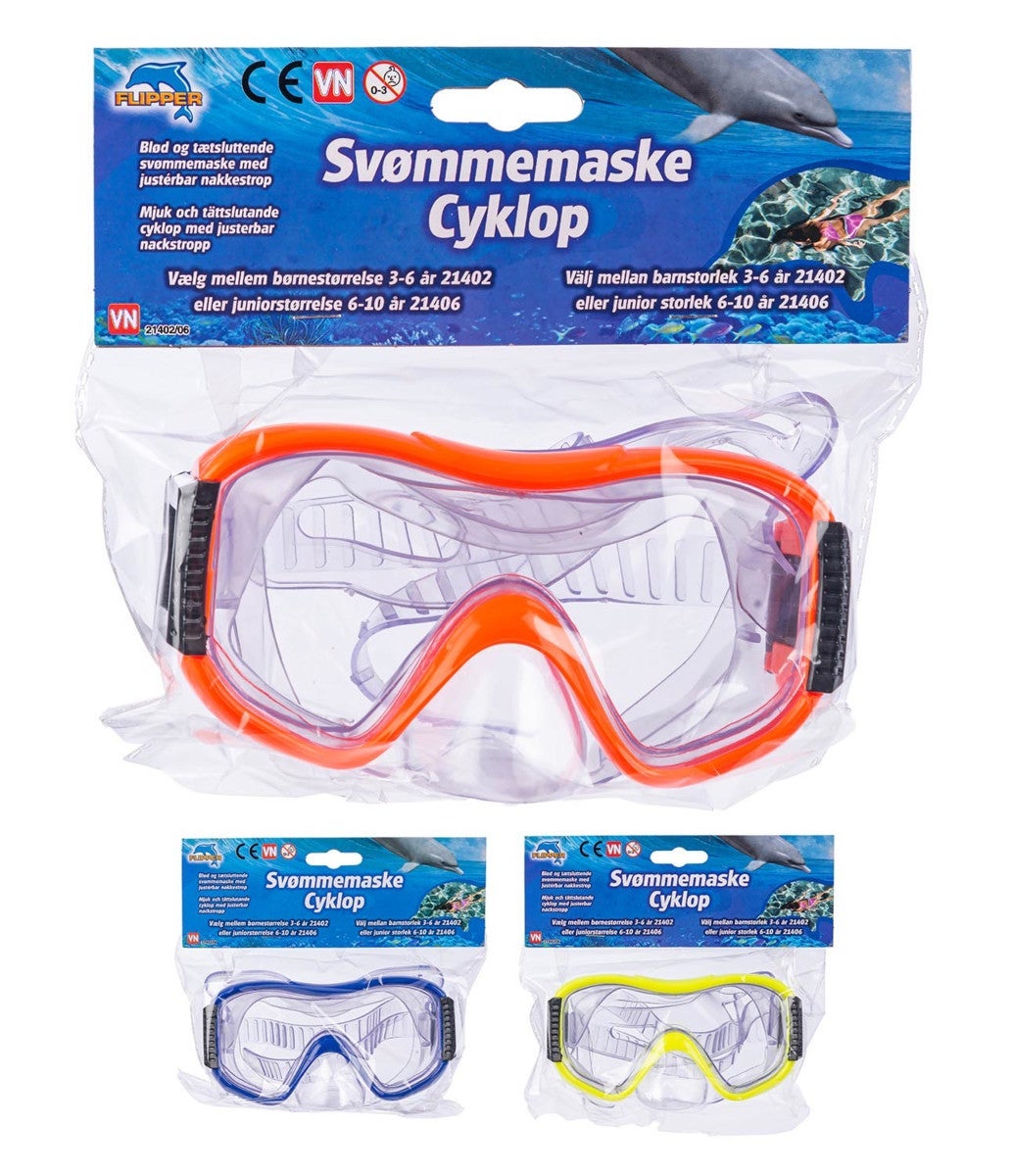 Dykkermaske barn 6-10 år
