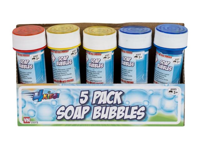 Såpebobler 5 stk