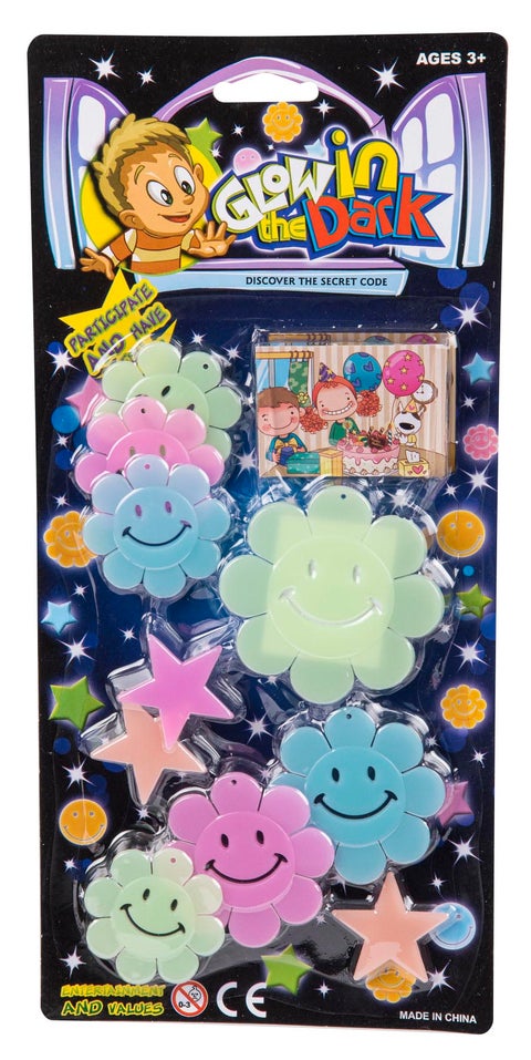 Glow In The Dark Stjerner ass