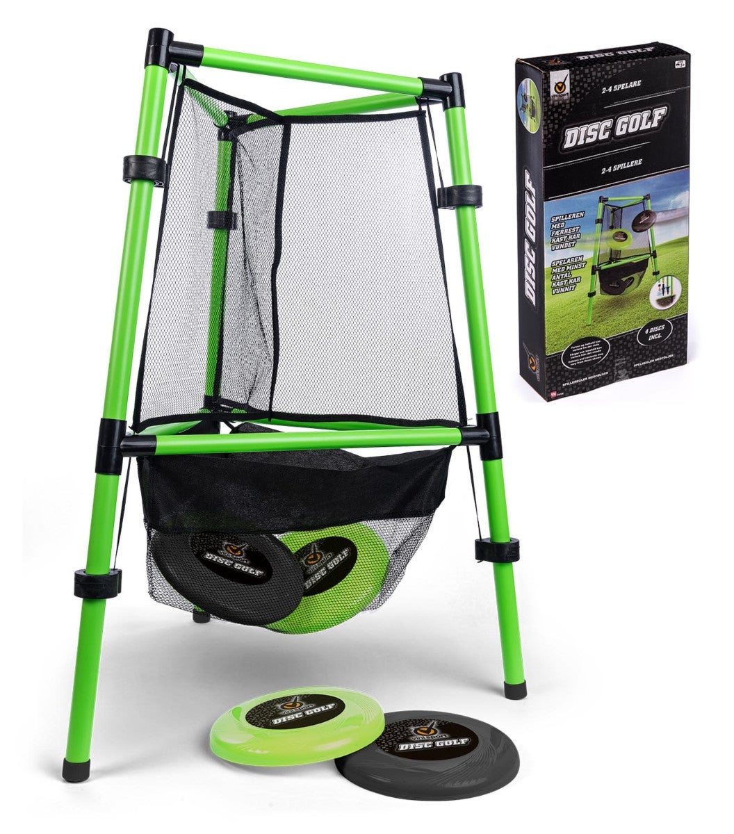 Diskgolfsett m/4 Disker Jordspyd