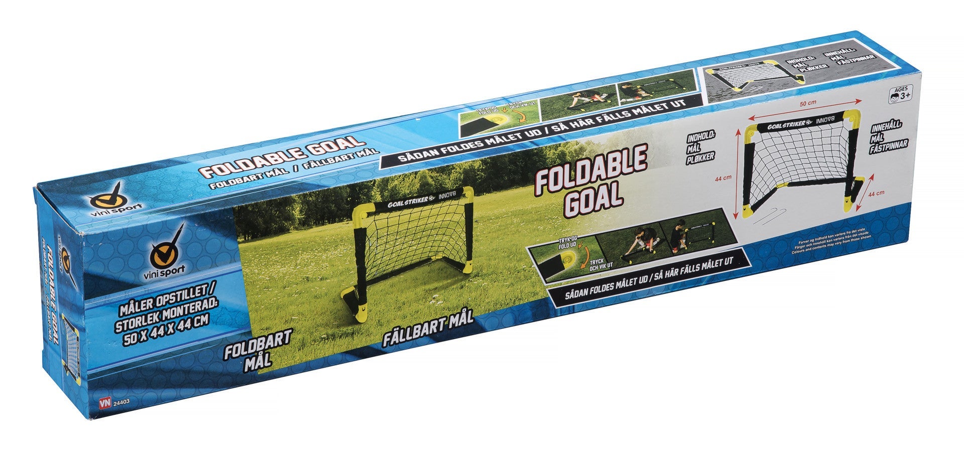 Hockeymål Foldbart 50 x 44 x 44 cm