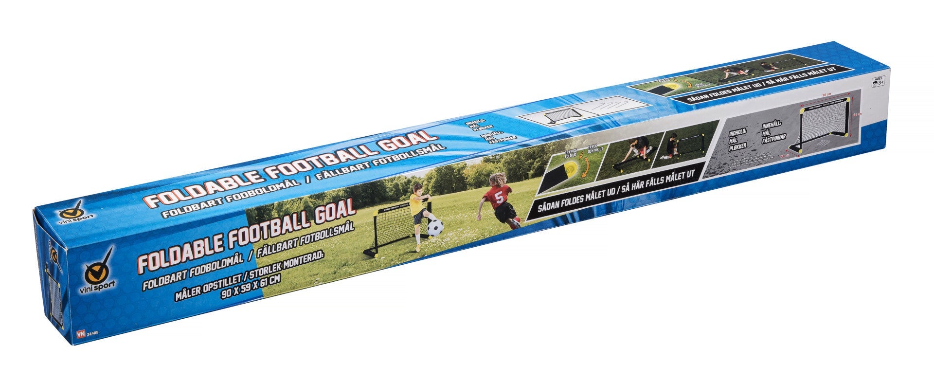 Fotballmål Foldbart 90 x 59 x 61 cm