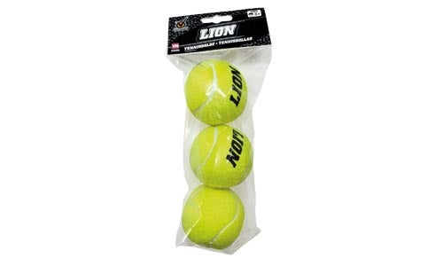 3 Tennisballer i pose