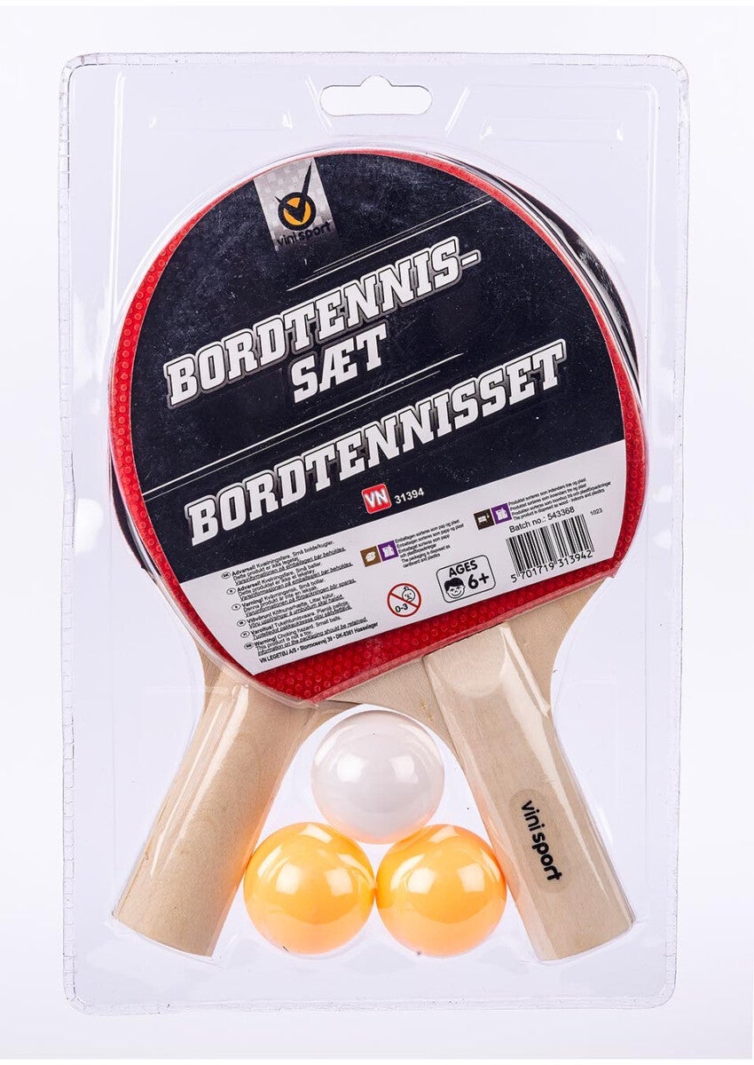 Bordtennissett m/2 Bats og Baller