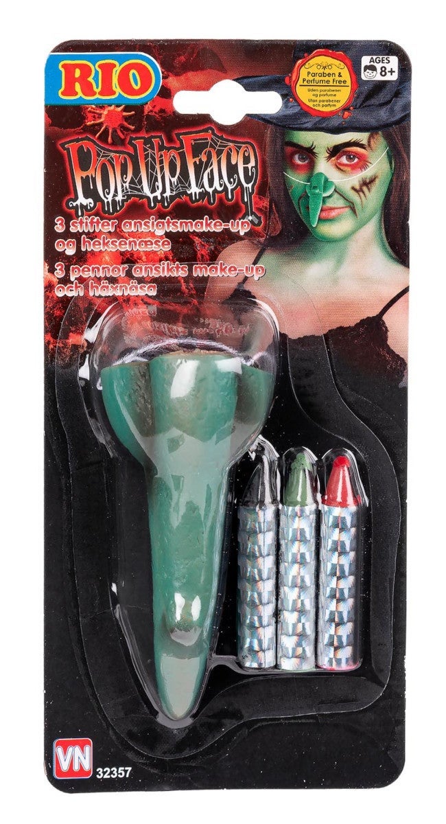 Rio Heksenese Med 3 Fargestifter