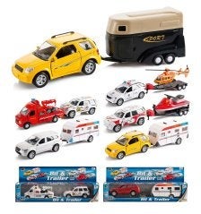 Speed pullback med tilhenger