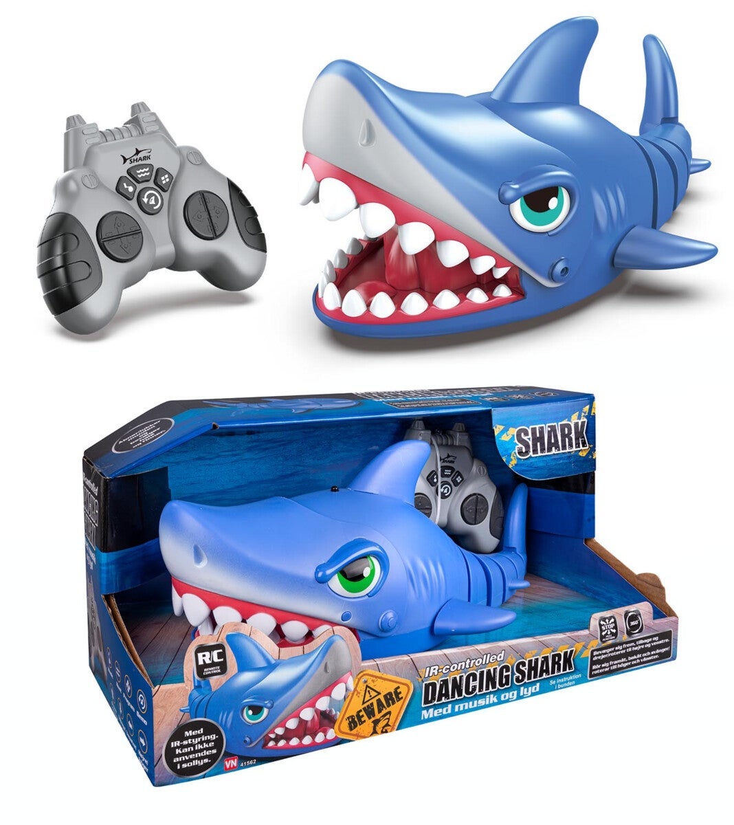 R/C Infrarød Dansende Hai