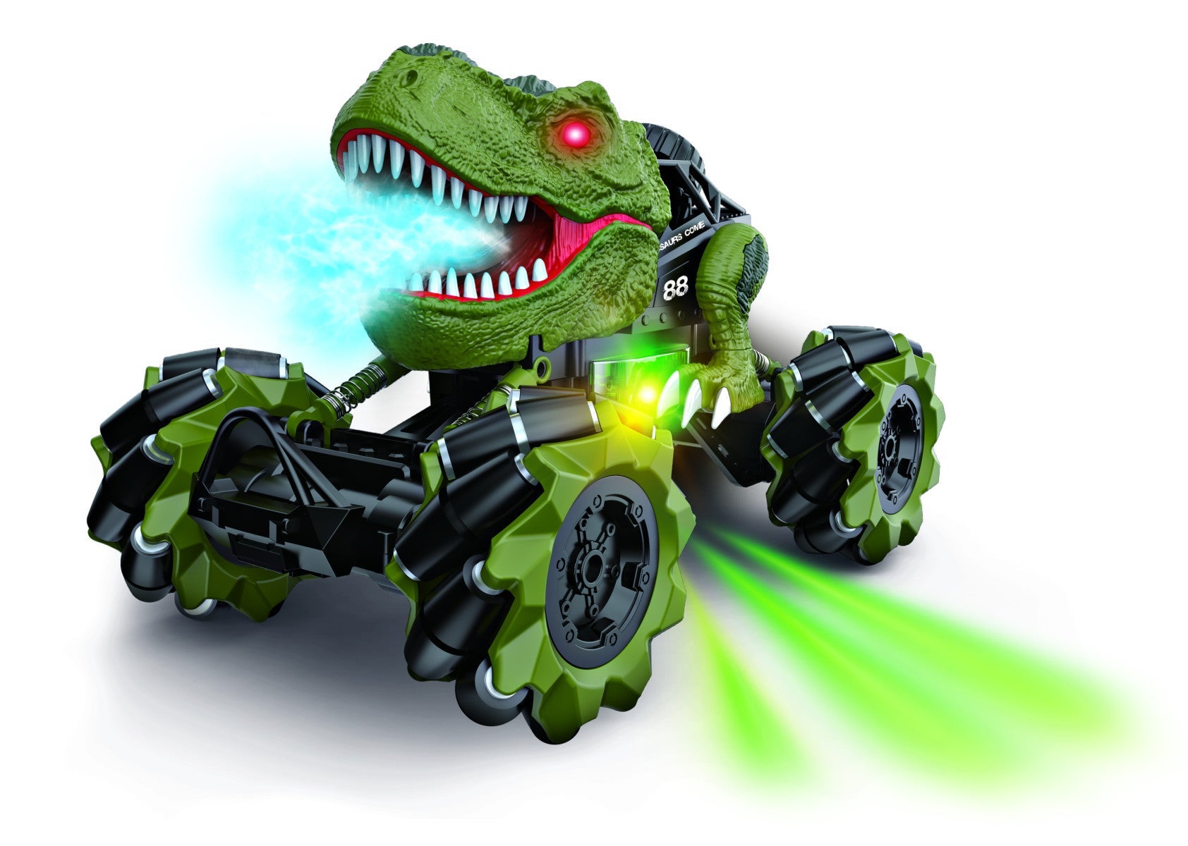 Fjernstyrt Dino m/dampfunksjon mm 1:16