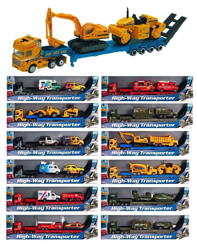 Speed sett 3 truck med biler