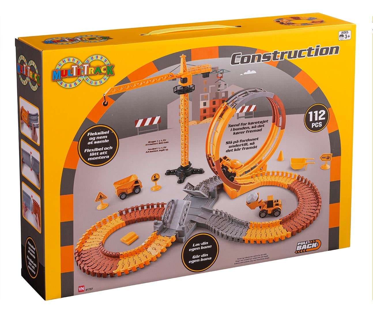 Multi Construction Track 112 Pcs