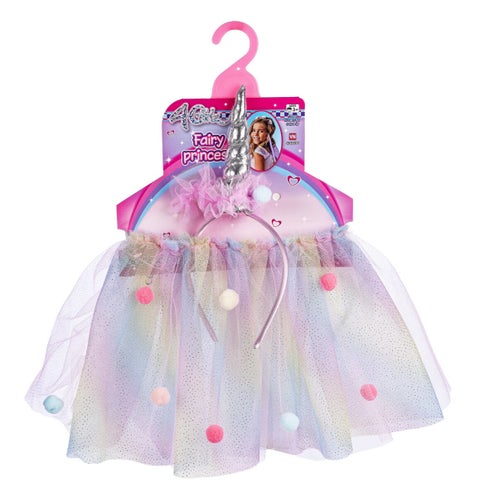 4 Girlz Unicornhårband og Skjørt - Teama