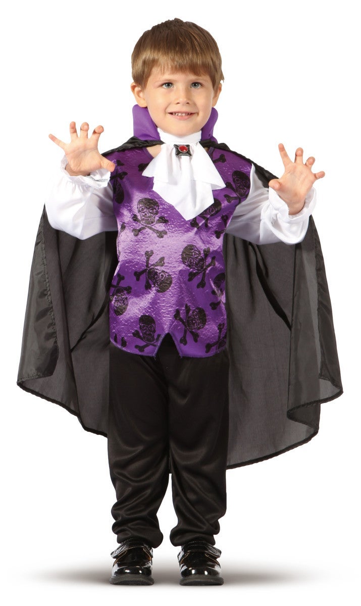 Rio Mini Vampyr 104 Skjorte Vest og Jabot 104cm