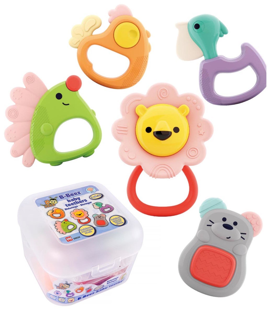 B Beez 5 Biteringer I Oppbevaringsboks