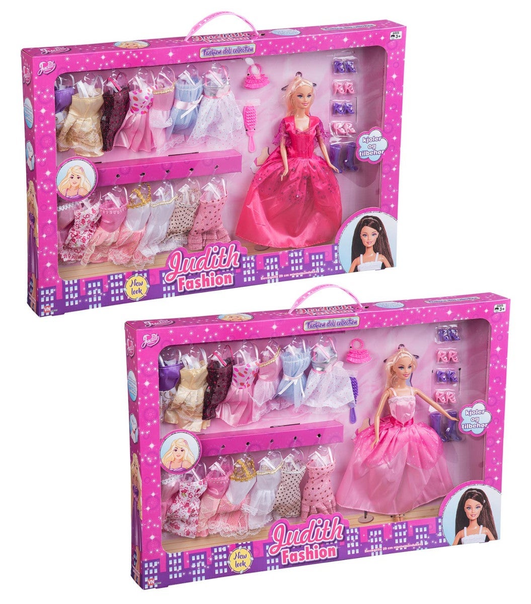 Judith fashion med 15 kjoler