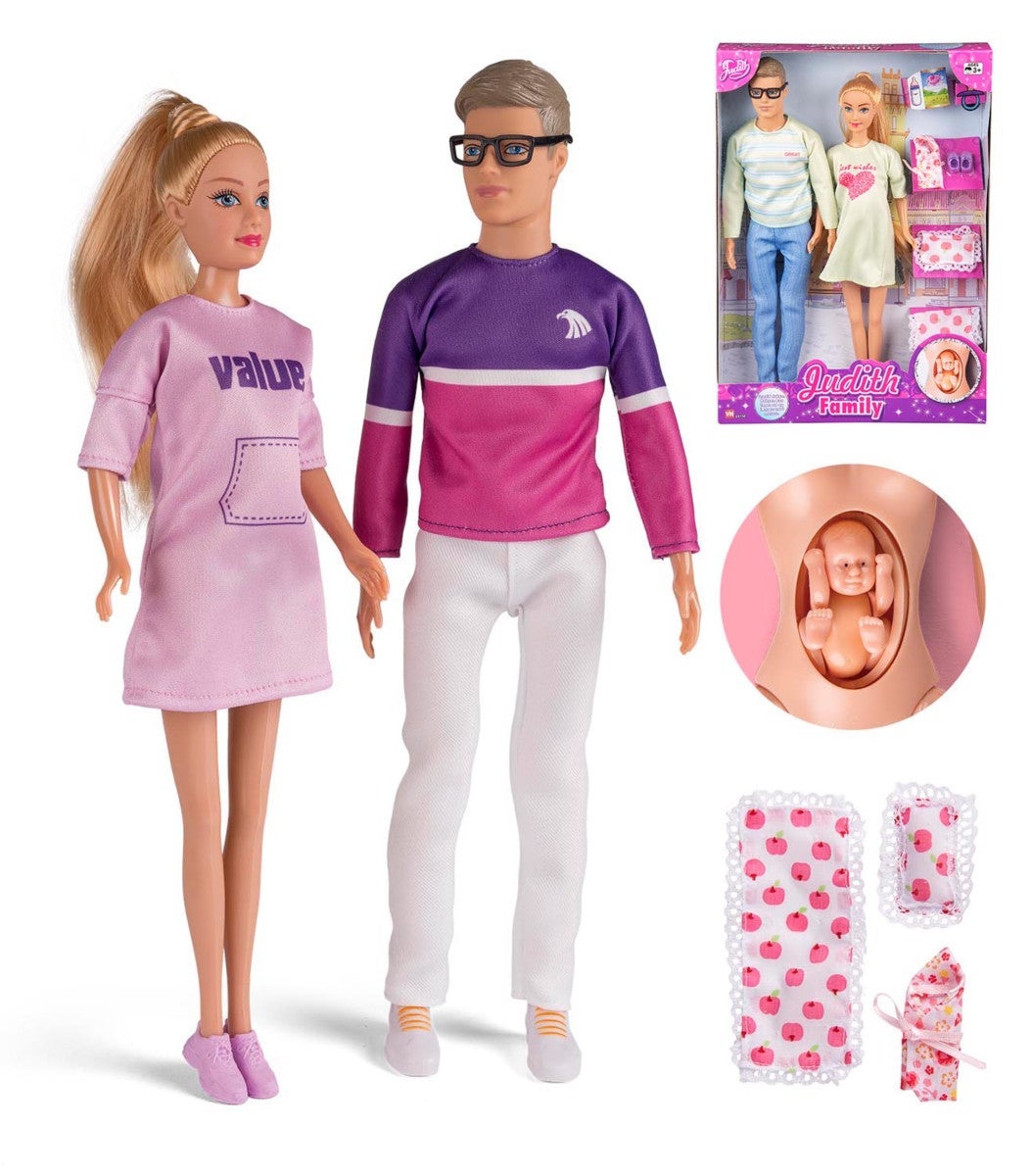 Judith, Jack og baby familie