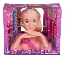 Judith frisørhode med tilbehør