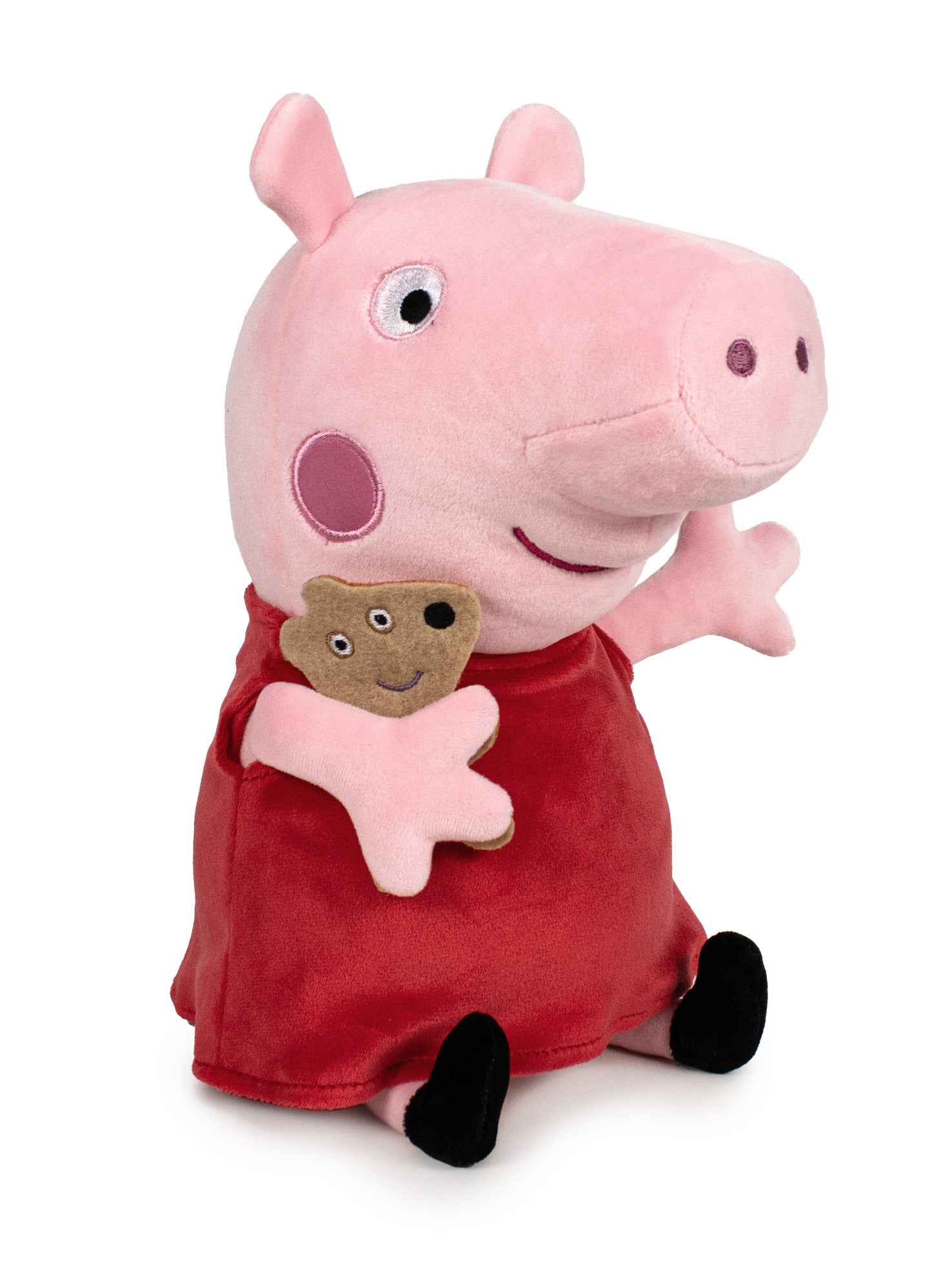 Peppa Gris 20 cm Plysj med Ny Baby ass