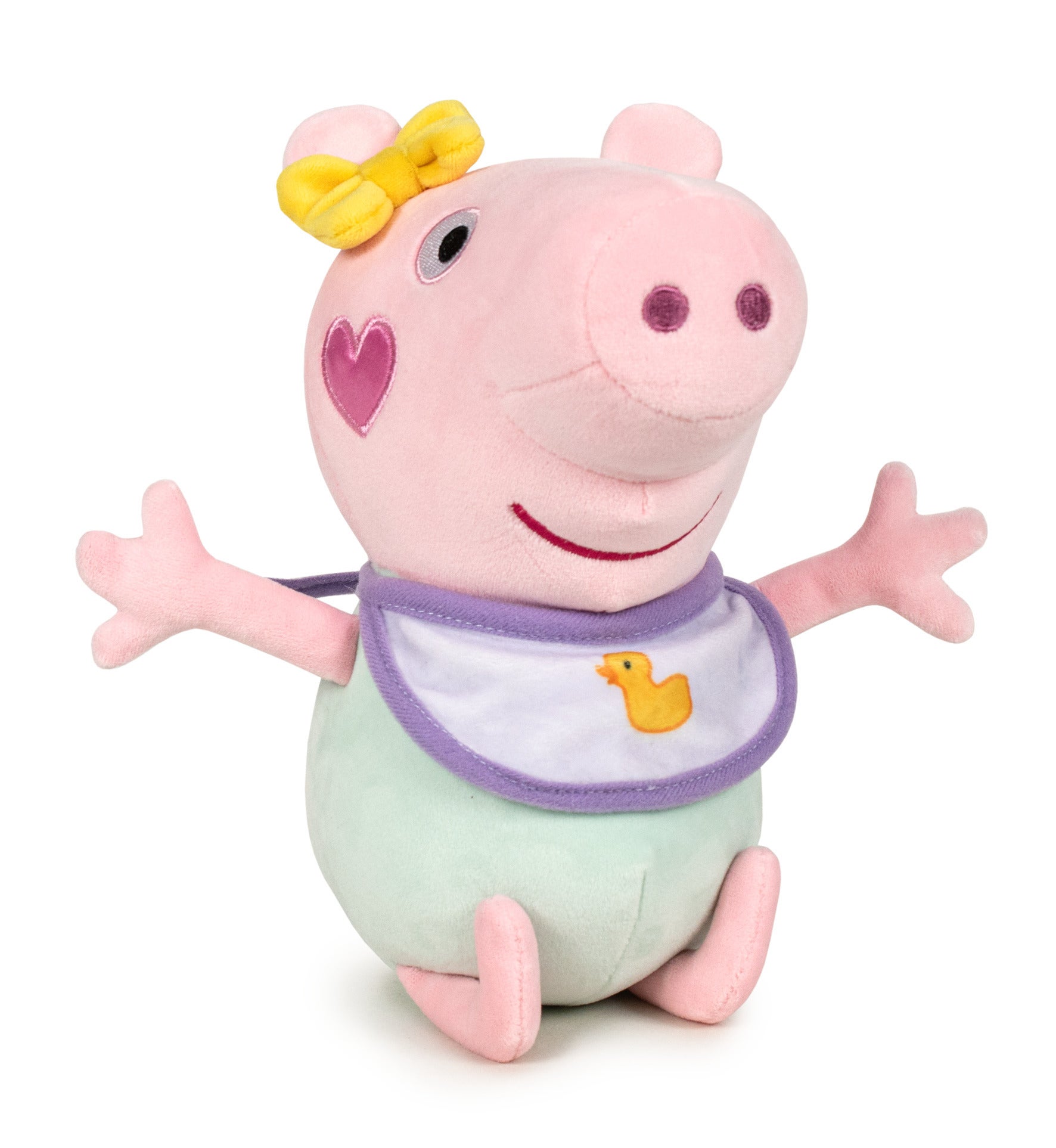 Peppa Gris 20 cm Plysj med Ny Baby ass