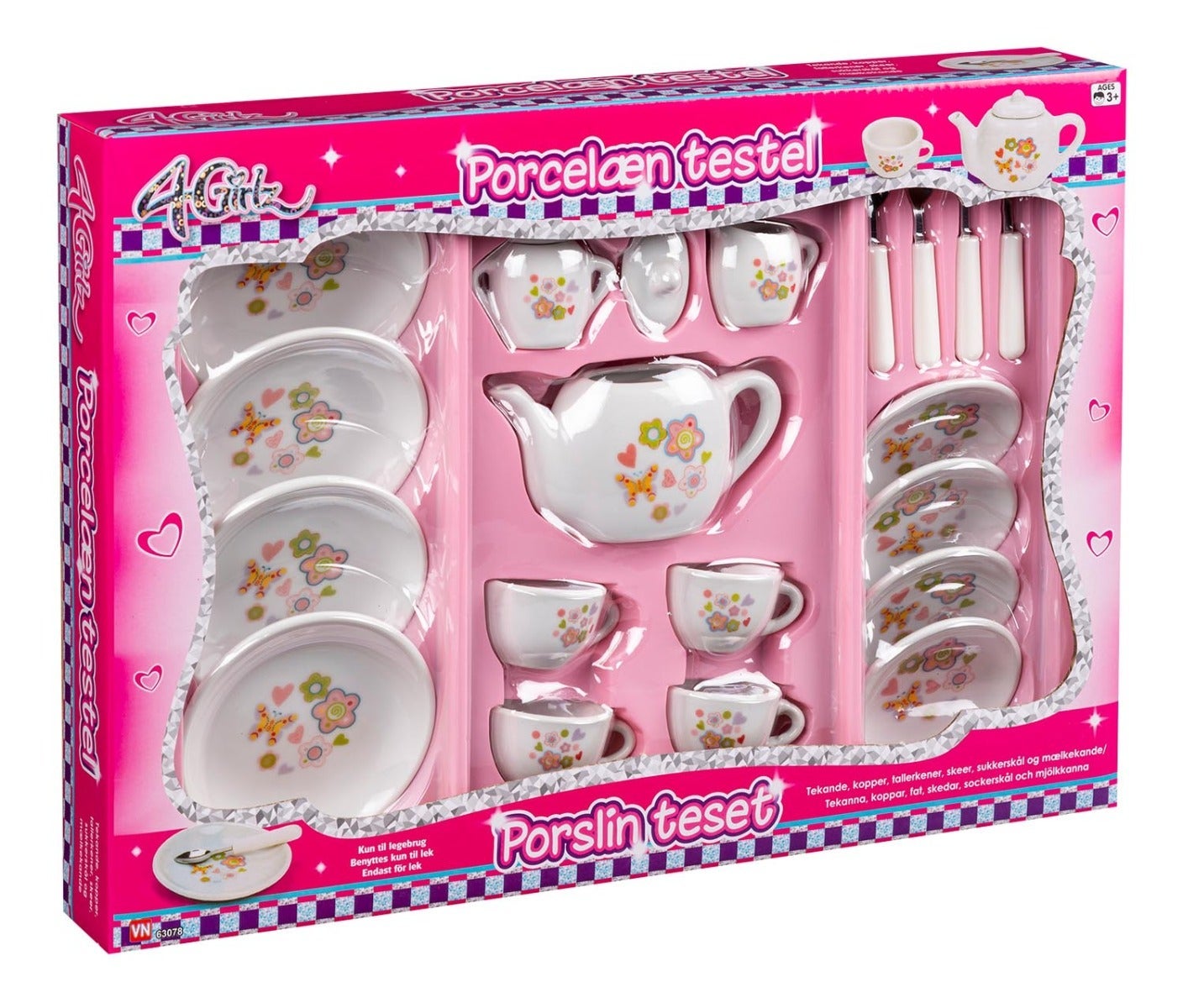 Tesett porselen 4-Girlz