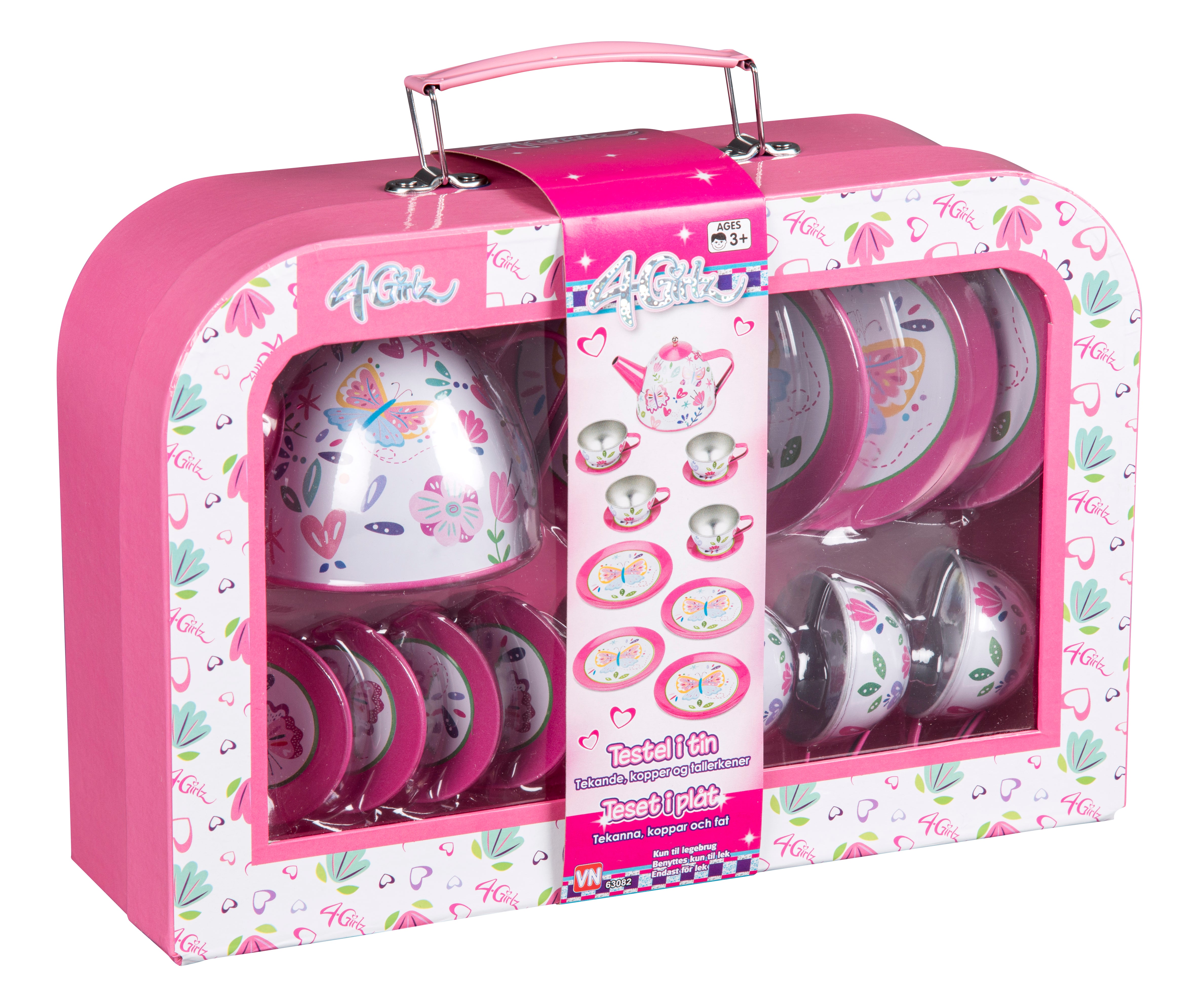 4-Girlz Tesett i Koffert m/vindu