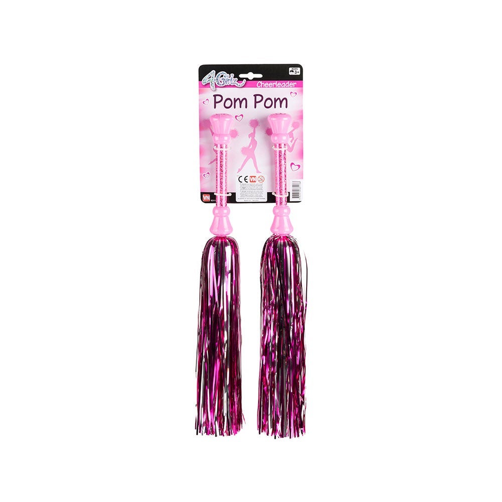 4-Girlz Glitter Pom-Poms